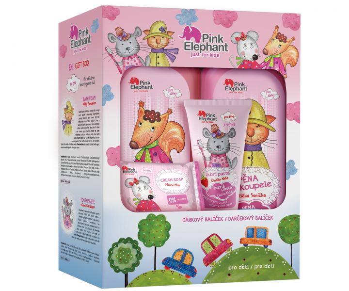 Seria produktw dla dziewczynek Pink Elephant