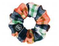 Ozdobna gumka spiralka Invisibobble Sprunchie Fall in Love Channel the Flannel - wzr flanelowy