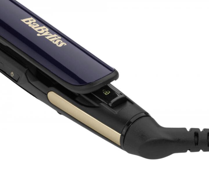 Prostownica do wosw Babyliss Black Onyx ST484E - granatowo-zota