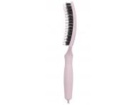 Szczotka Olivia Garden Fingerbrush Combo Medium - rowa pastelowa