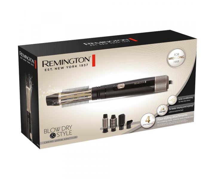 Suszarko-lokwka do wosw Remington Blow Dry & Style AS7500 - 1000 W - czarna