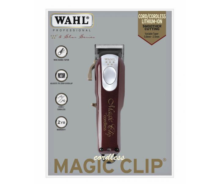 Profesjonalna maszynka do wosw Wahl Magic Clip Cordless 08148-2316H - rozpakowana