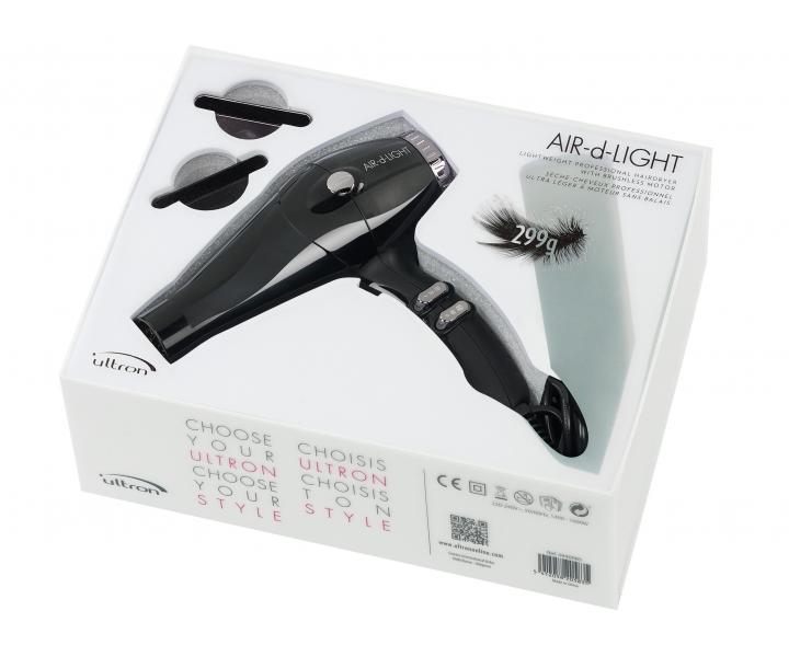 Profesjonalna suszarka do wosw Ultron AIR-d-LIGHT - 1600 W - czarna