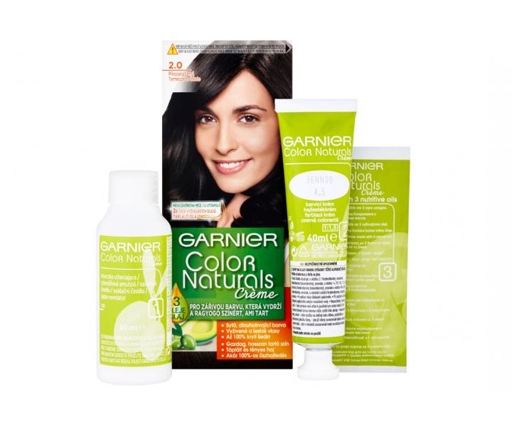 Farba do trwaej koloryzacji Garnier Color Naturals 2.0 naturalna czer