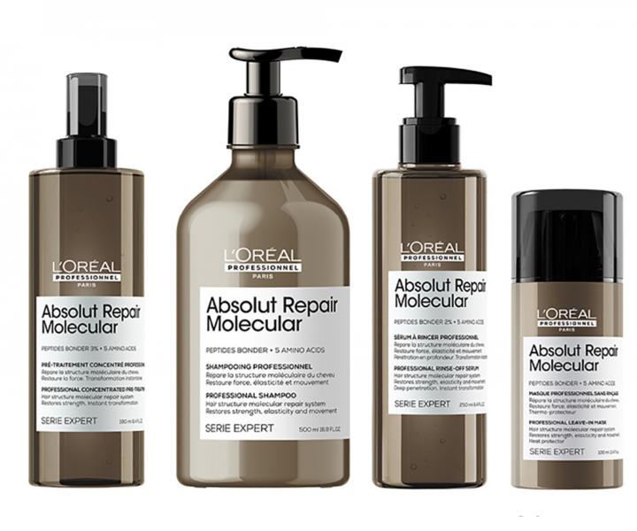 Seria do wosw zniszczonych Loral Professionnel Serie Expert Absolut Repair Molecular