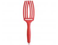 Szczotka Olivia Garden Fingerbrush Combo Medium Red Confidence - jasnoczerwona