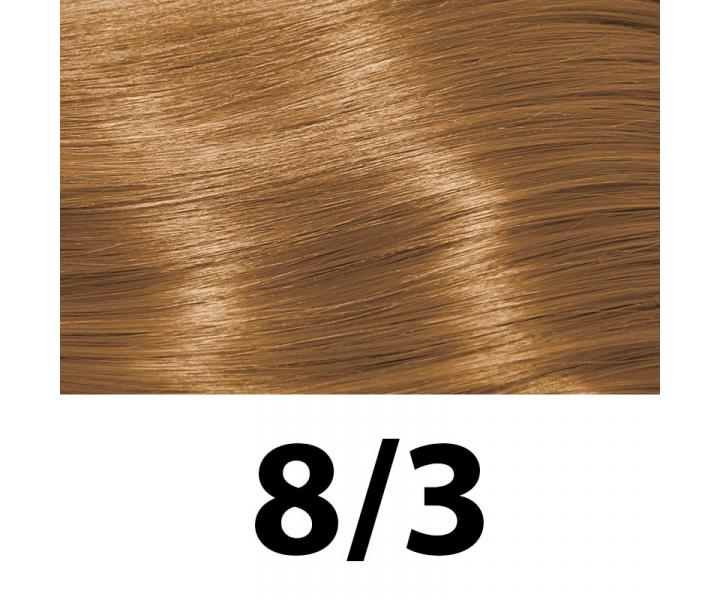 Farba do wosw Subrina Professional Permanent Colour 100 ml - 8/3 jasny blond - zoty