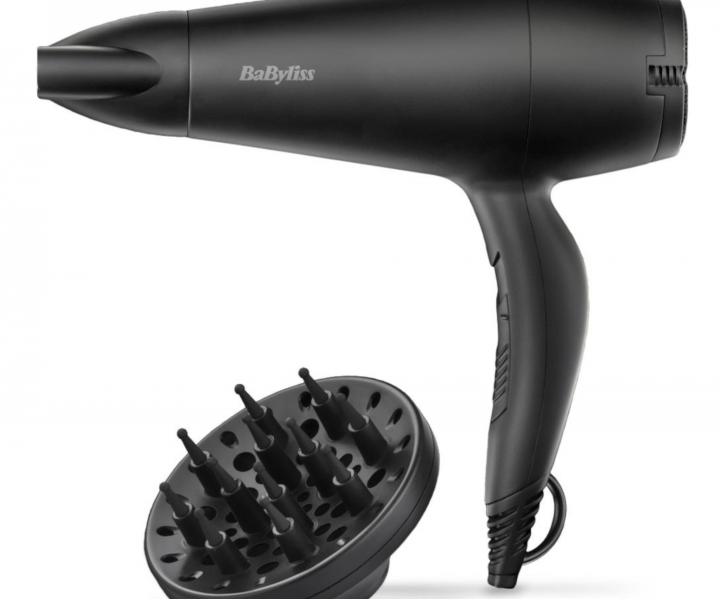 Suszarka do wosw BaByliss Power Smooth D215DE - 2200 W - czarna