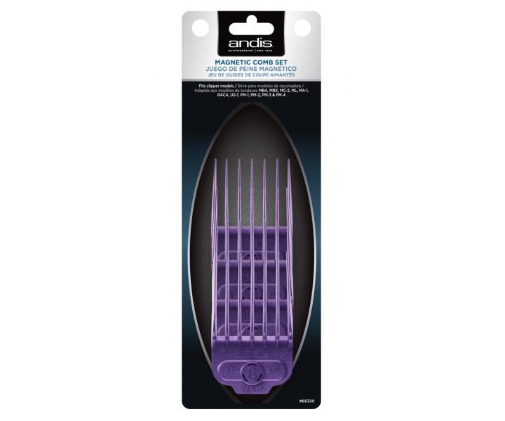 Zestaw magnetycznych nasadek do maszynki Andis Magnetic Comb Set - 4 szt