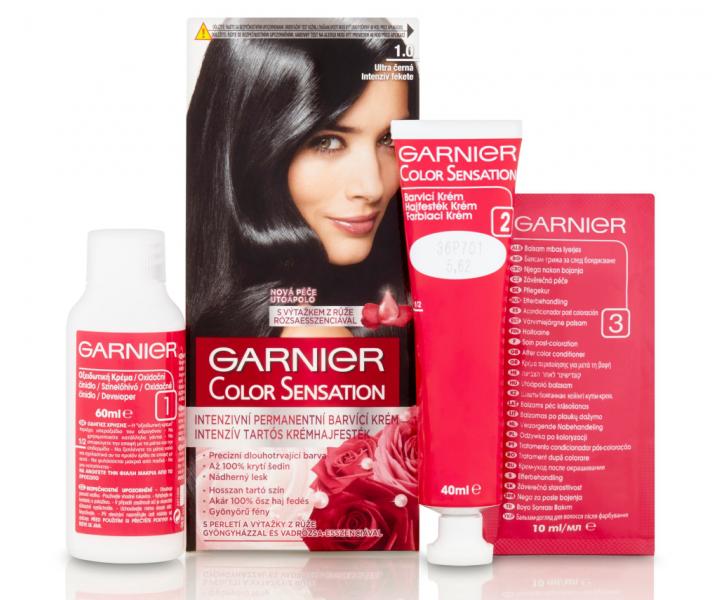 Farba do trwaej koloryzacji Garnier Color Sensation 1.0 ultra czer