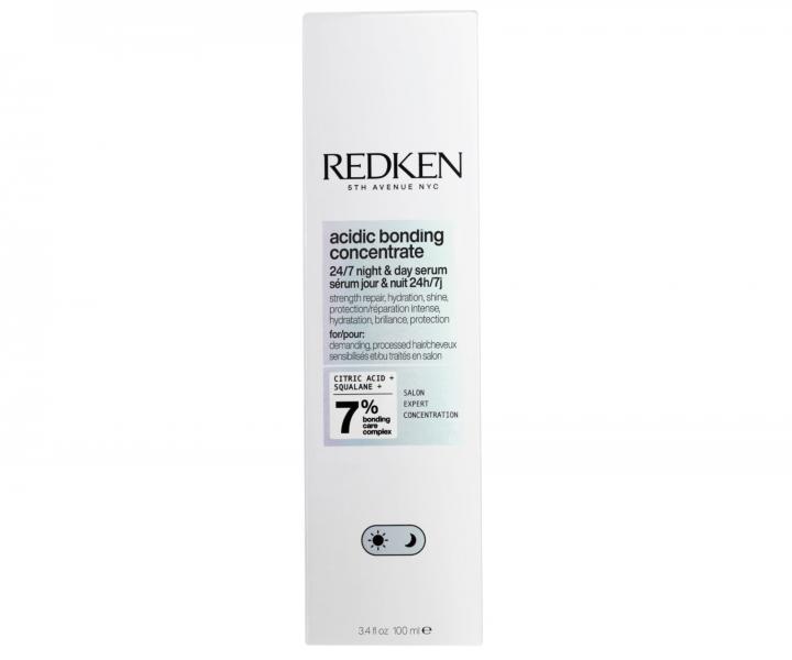 Zestaw do wosw zniszczonych Redken Acidic Bonding Concentrate - szampon + serum na dzie i na noc + kosmetyczka gratis