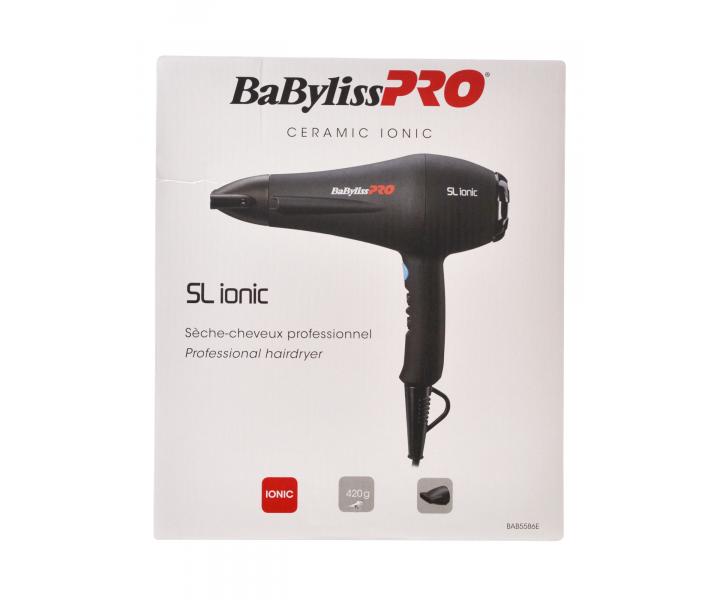 Suszarka do wosw BaByliss SL Ionic Soft Touch - 1900 W - czarna matowa