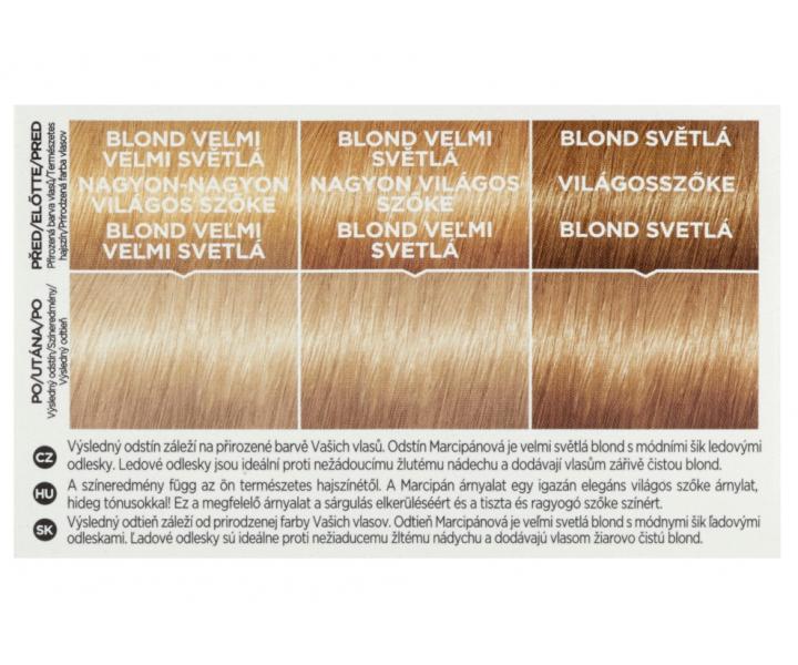 Farba do wosw bez amoniaku Loral Casting Crme Gloss - 1010 jasny lodowy blond