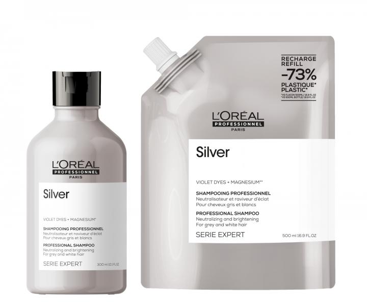 Seria produktw do neutralizacji wosw siwych i biaych LOral Professionnel Serie Expert Silver