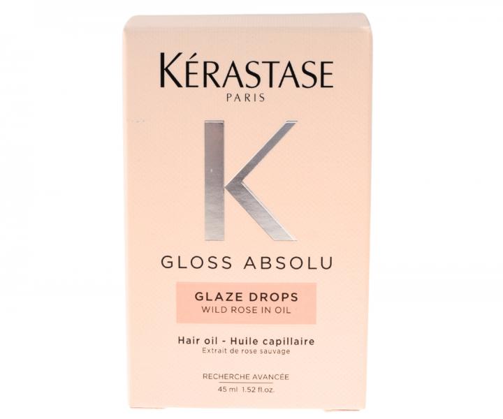 Olejek nabyszczajcy do wosw dugich ze skonnoci do puszenia si Krastase Gloss Absolu Glaze Drops Oil - 45 ml