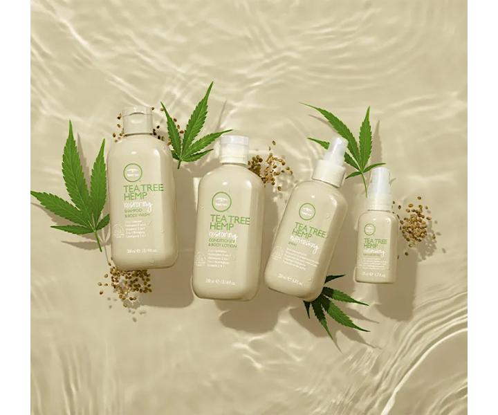 Seria regenerujca z olejem konopnym Paul Mitchell Tea Tree Hemp