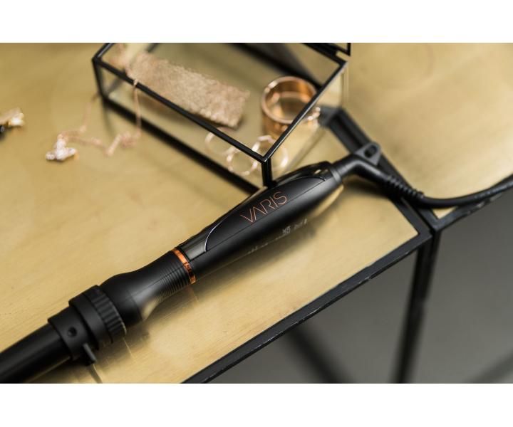 Profesjonalna wielofunkcyjna lokwka do wosw Varis Curling Iron System - czarna