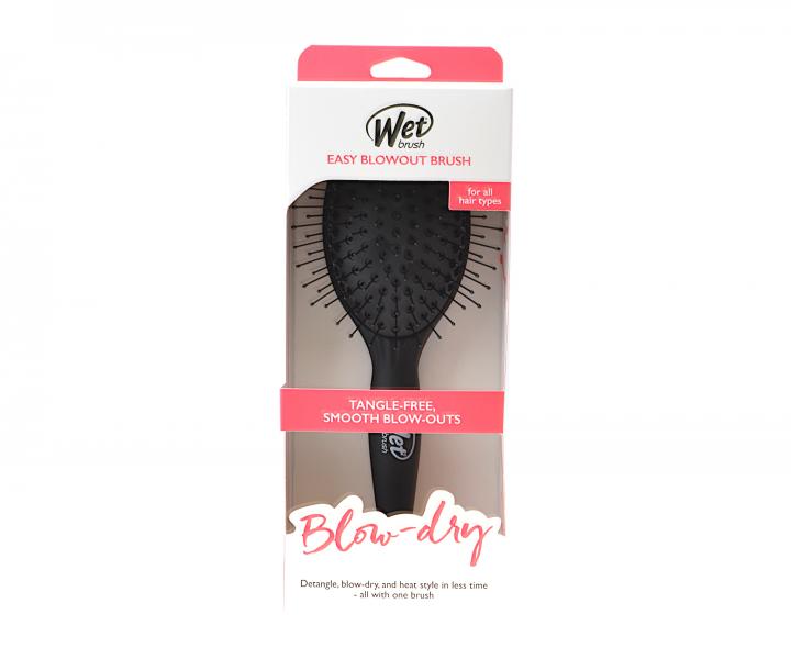 Szczotka do rozczesywania i suszenia wosw Wet Brush Easy Blow Out Brush - czarna