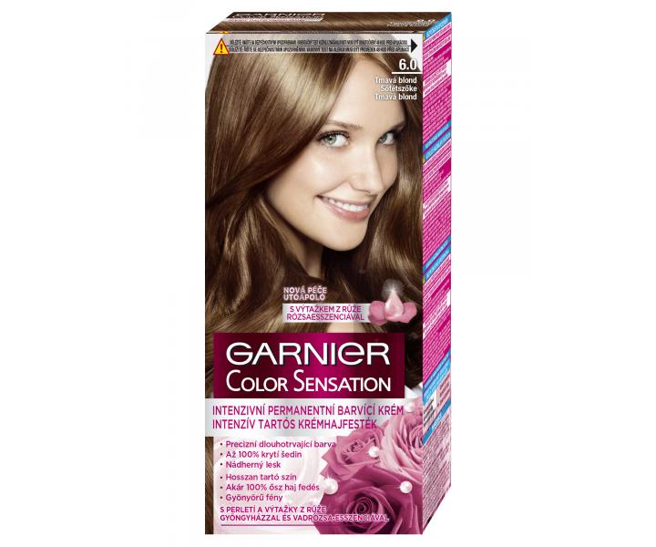 Farba do trwaej koloryzacji Garnier Color Sensation 6.0 ciemny blond