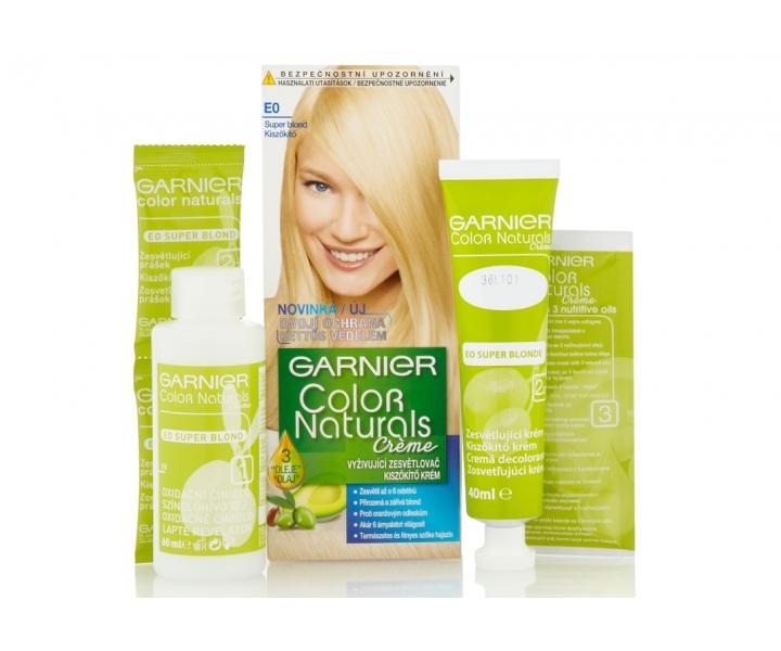 Farba do trwaej koloryzacji Garnier Color Naturals E0 super blond