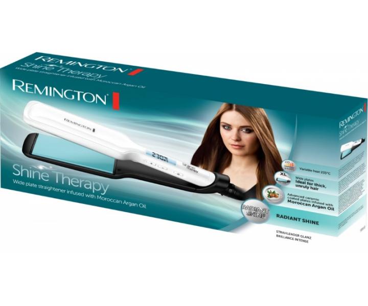 Prostownica do wosw Remington Shine Therapy S8550 - 50 x 110 mm