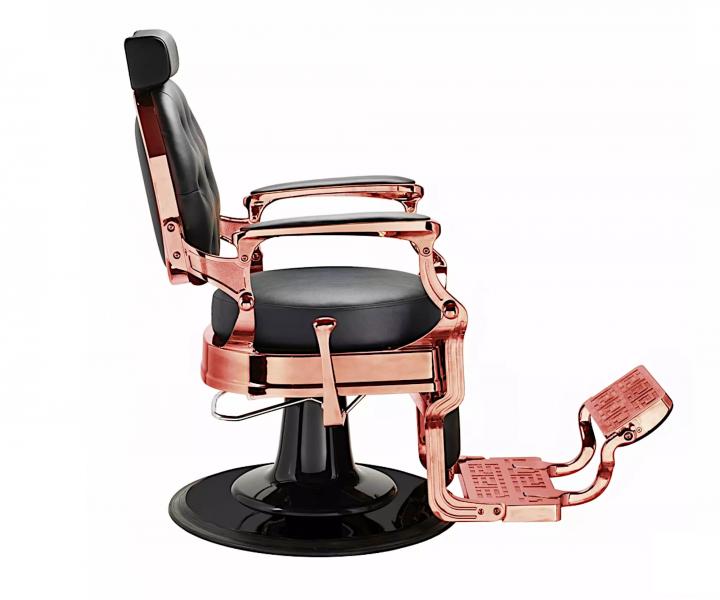 Fotel fryzjerski Barber Hairway Romeo - rose gold - II. jako - rysy i wady na powierzchni