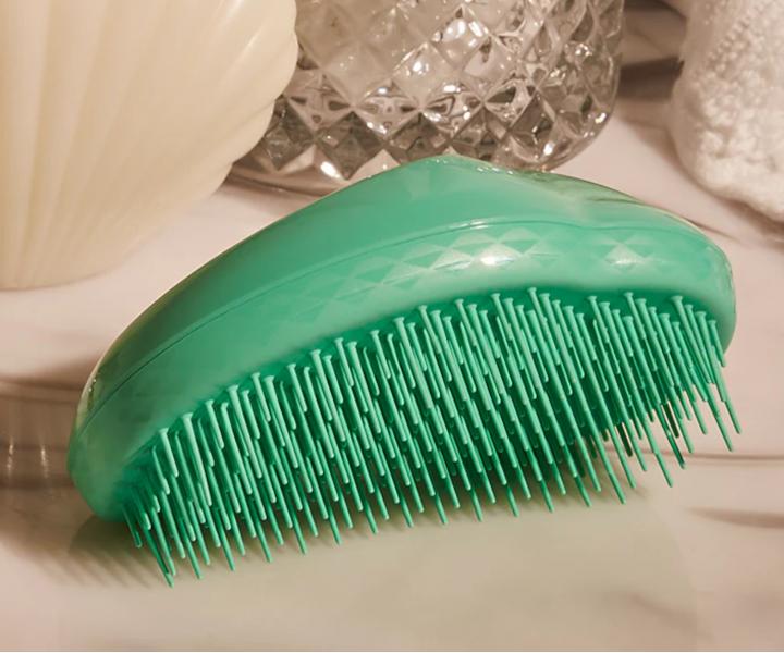 Szczotka do rozczesywania wosw Tangle Teezer Original Mini Paradise Green - jasnozielona