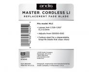 N ostrze do maszynki Andis Master Cordless Li - 0,2 - 0,5 mm