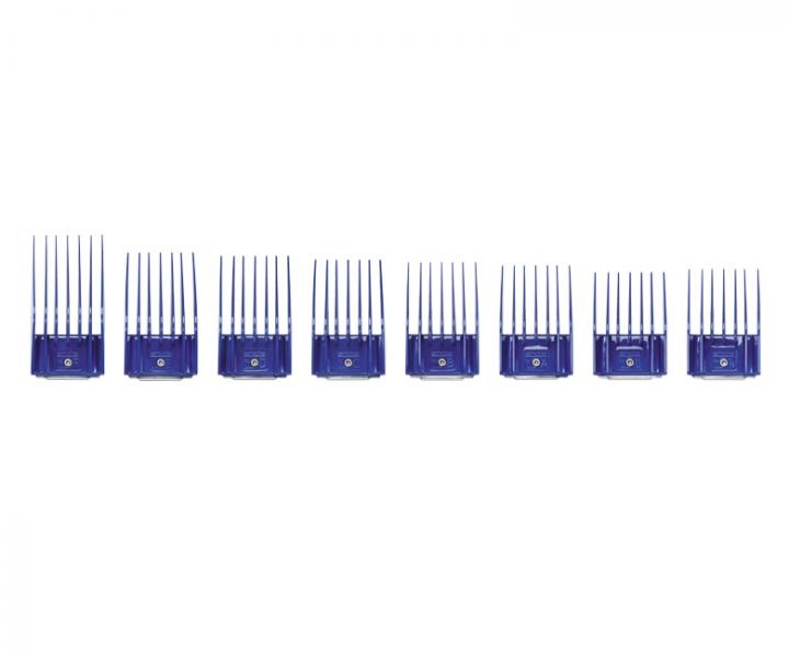 Zestaw uniwersalnych nasadek do maszynki Andis Large Comb Set - 8 szt