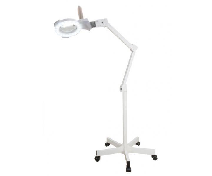 LED lampa kosmetyczna z lup 5 dioptrii stojca SilverFox 1006A