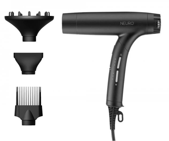 Profesjonalna skadana suszarka do wosw Paul Mitchell Neuro Dry+ - 1600 W - czarna