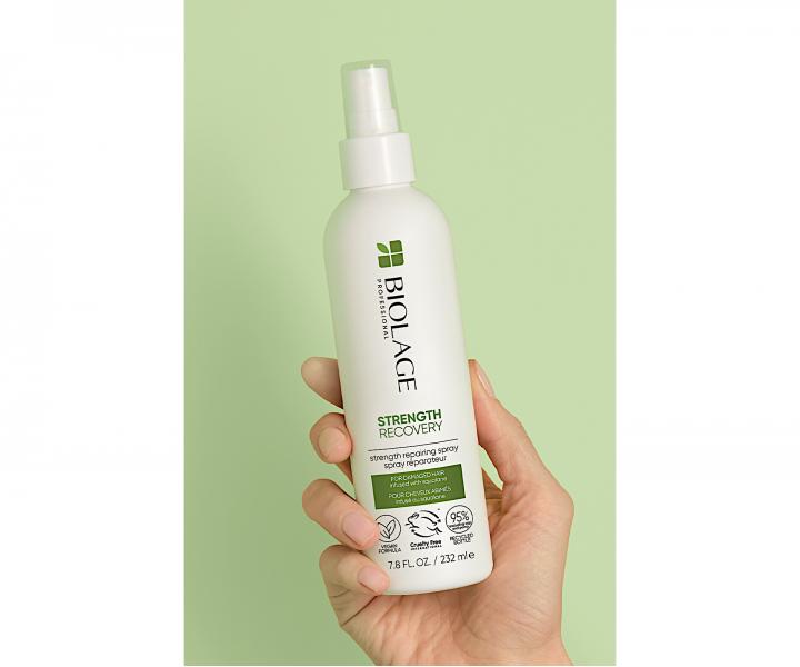 Spray odbudowujcy do wosw zniszczonych Biolage Strength Recovery - 232 ml