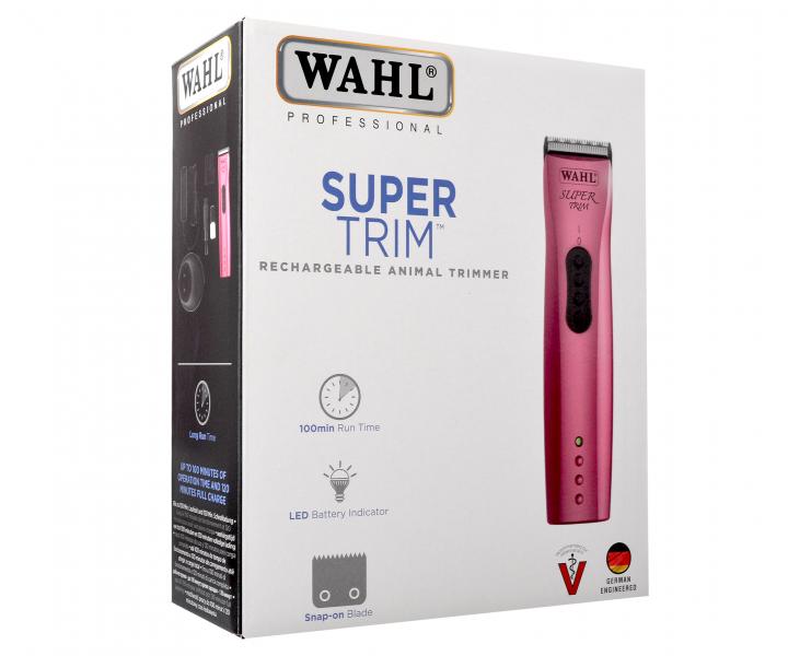 Trymer do strzyenia sierci Wahl Super Trim Pink 1592-0480