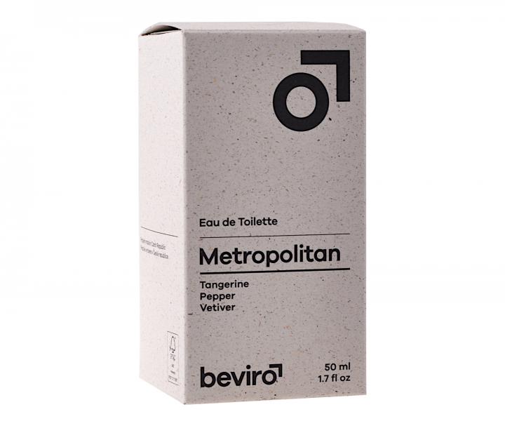 Woda toaletowa dla mczyzn Beviro Eau de Toilette Metropolitan - 50 ml